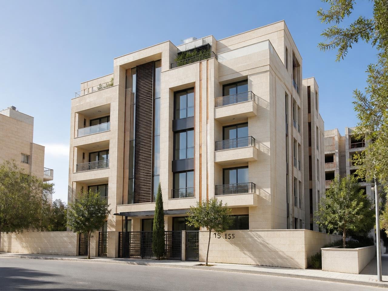 تصميم مباني سكنية